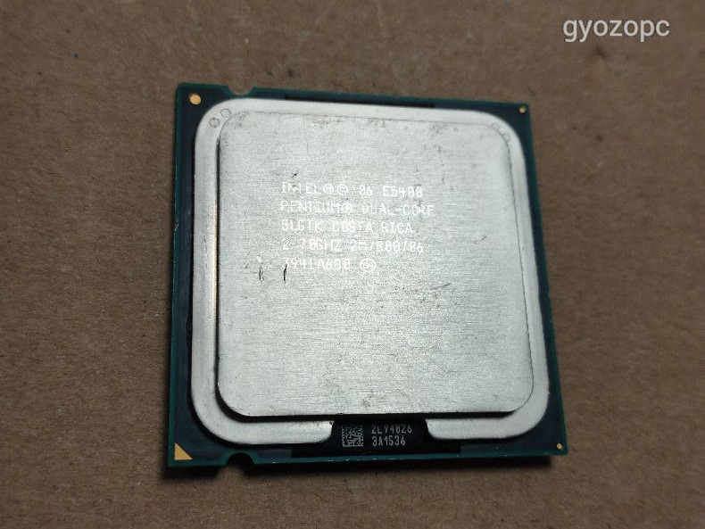 Intel&reg; Pentium&reg; Processor E5400 2M Cache, 2.70 GHz, 800 MHz FSB.