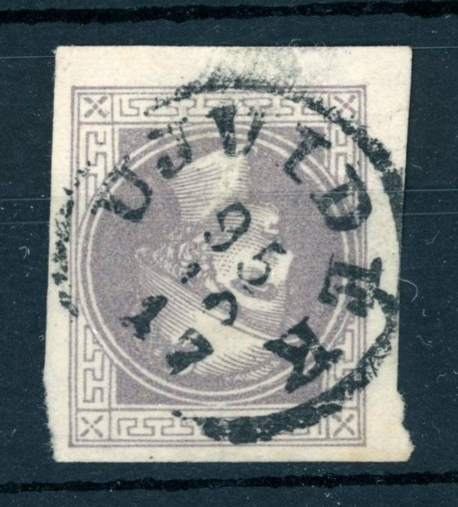 1867 Ausztria hírlapbélyeg UJVIDÉK bélyegzéssel (e61)