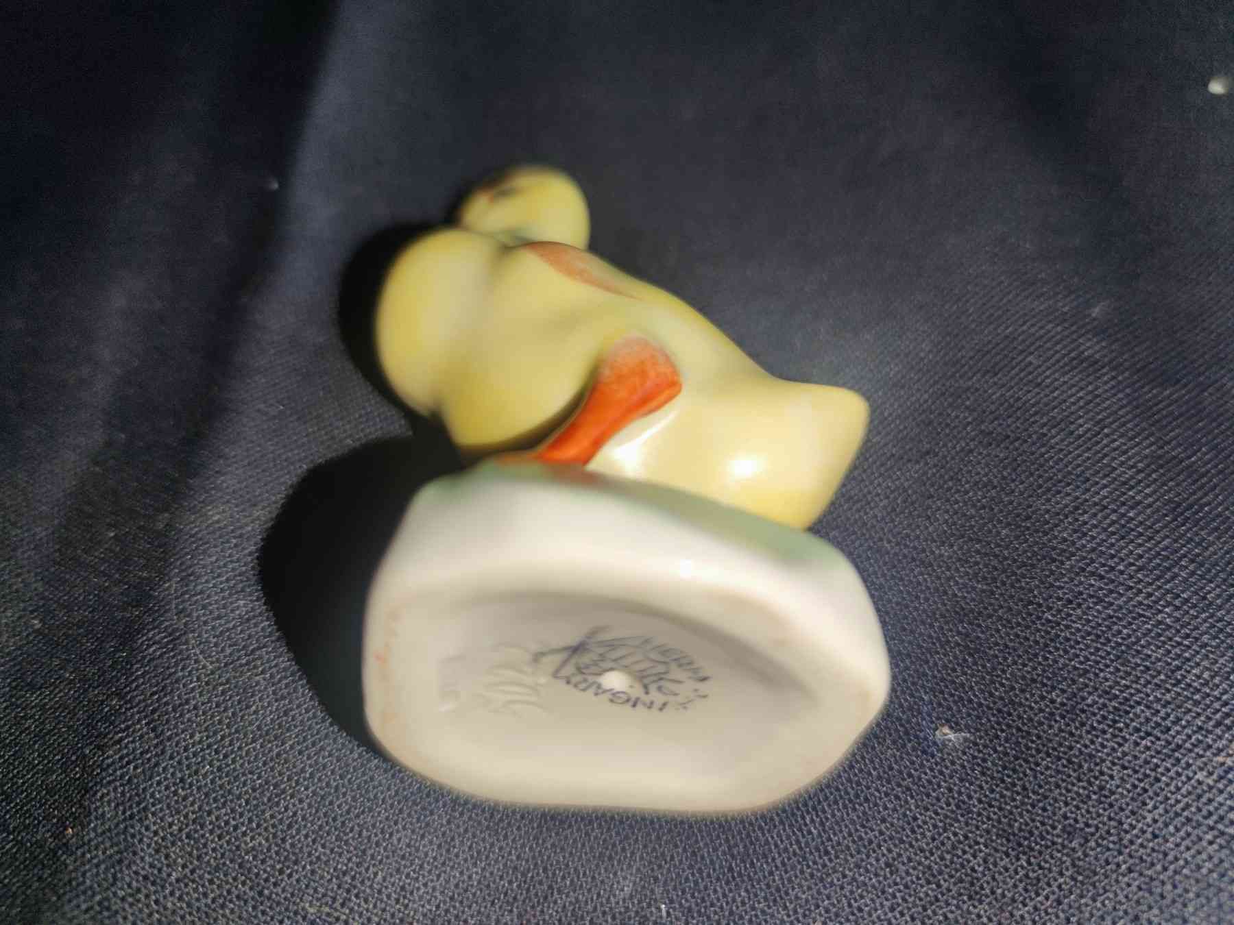 Herend porcelán kacsa (7cm)