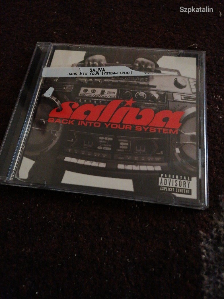 CD - Saliva - Back into your system