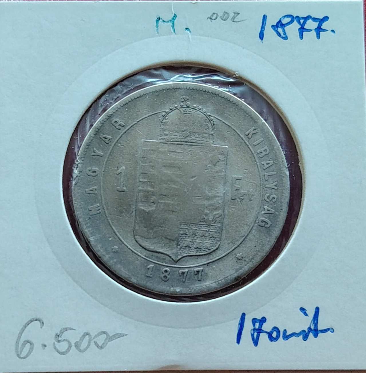 1 Forint 1877
