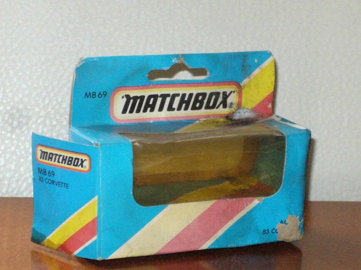 MATCHBOX MB69 '83 Corvette doboz