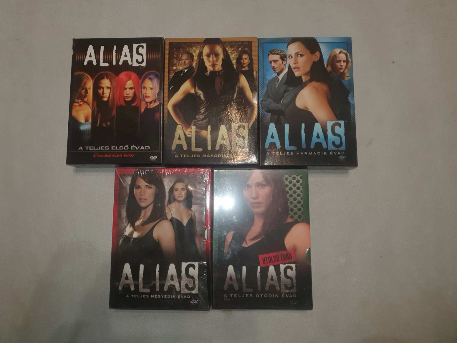 Alias 1-5 szezon - egybe kedvező áron