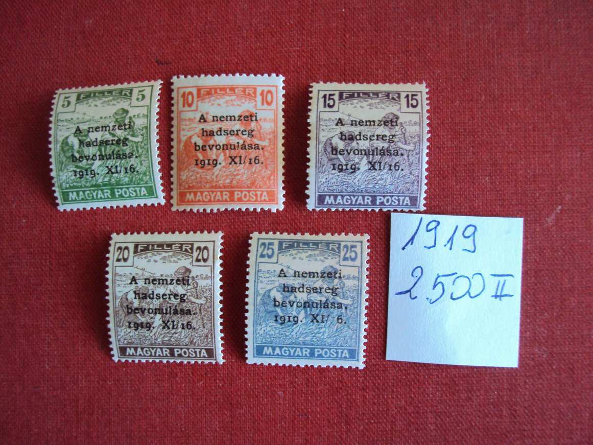 Magyar régi  postatiszta  eladó