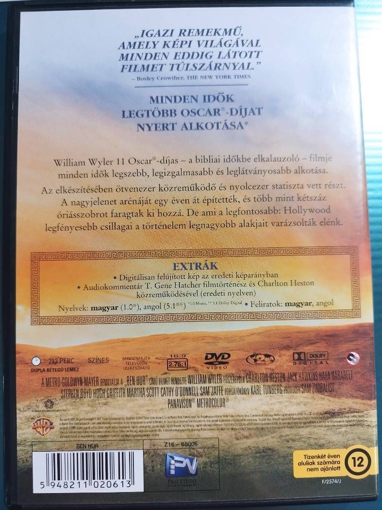BEN-HUR          (1959)  (2 DVD)