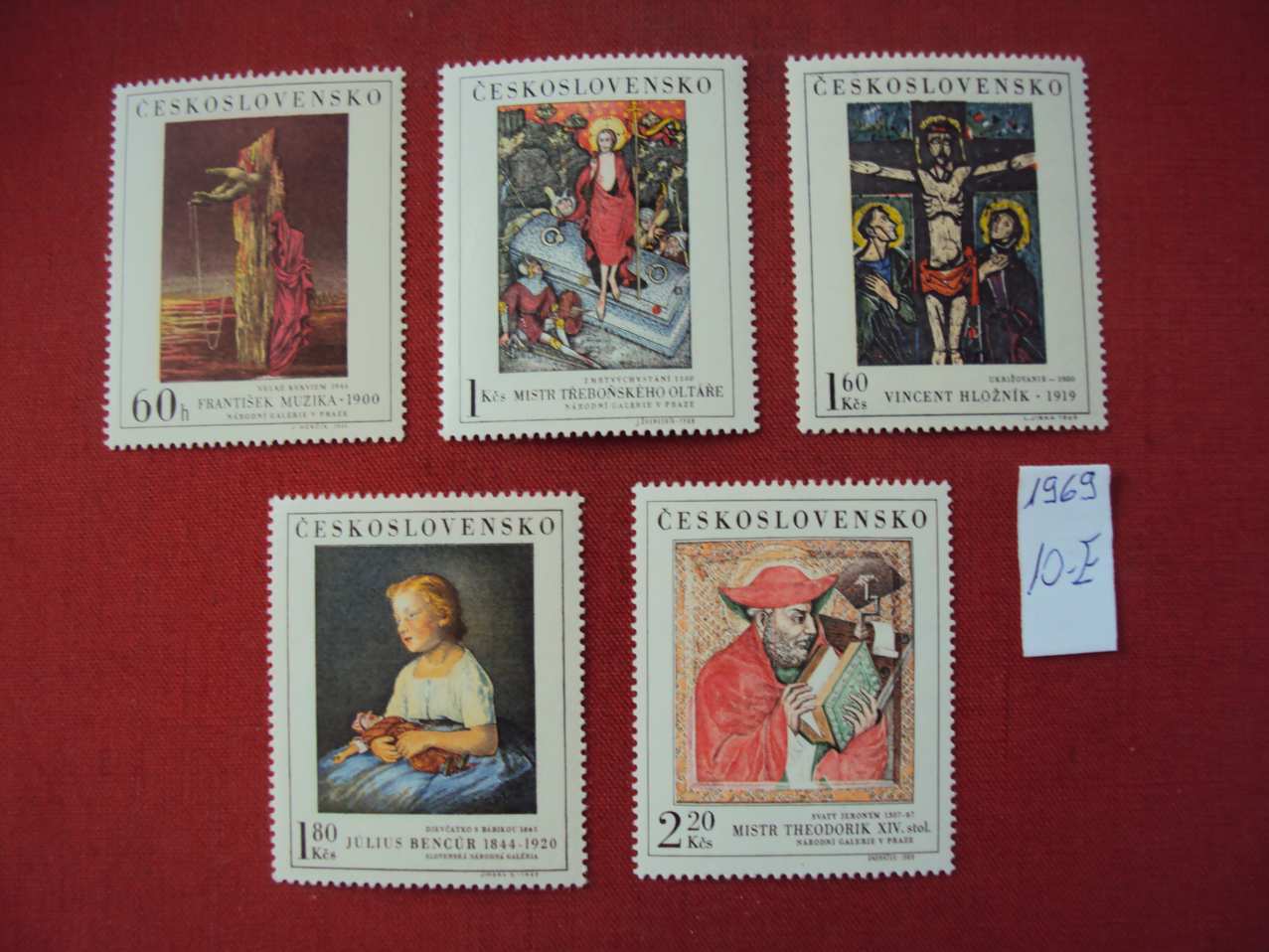 Cseszlovák postatiszta sorok -H-7