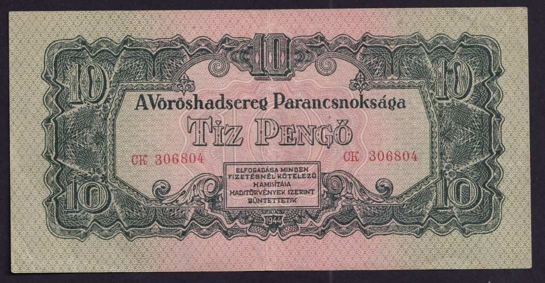 10 VH Pengő 1944 EF