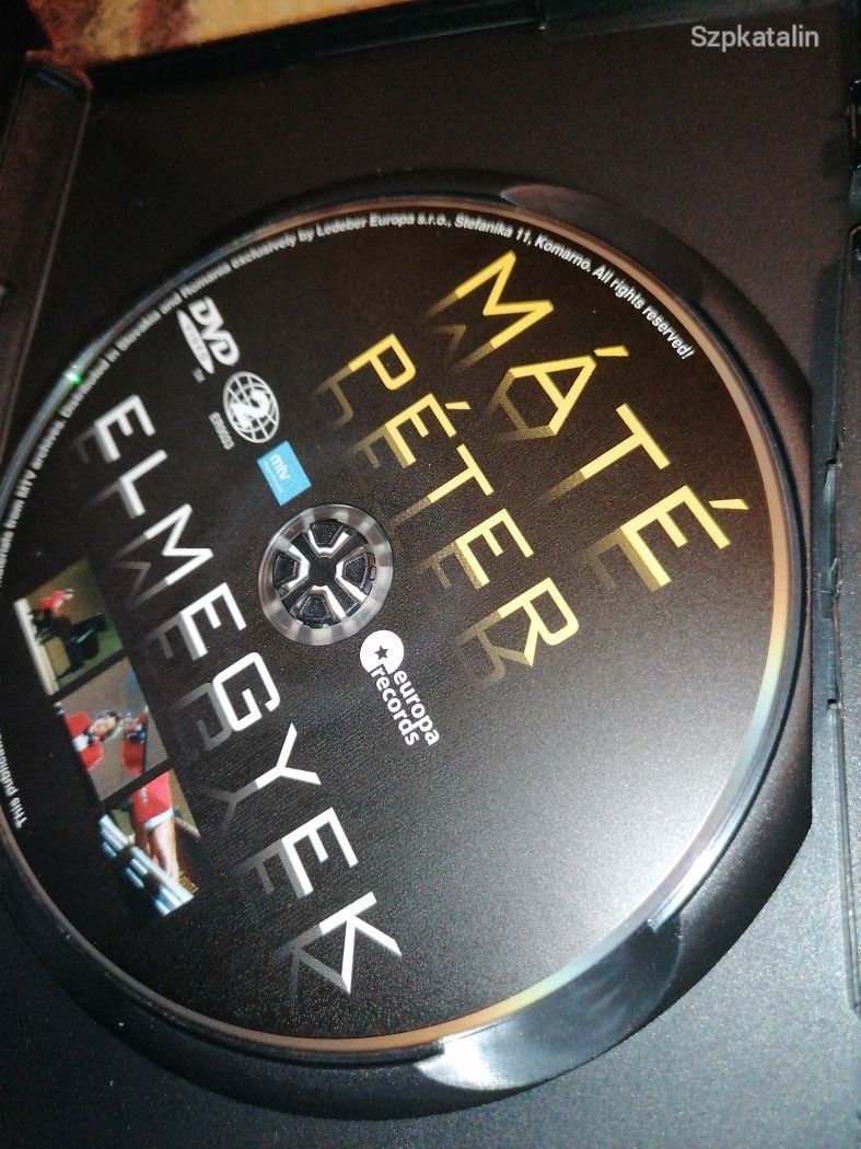 DVD - Máté Péter - Elmegyek