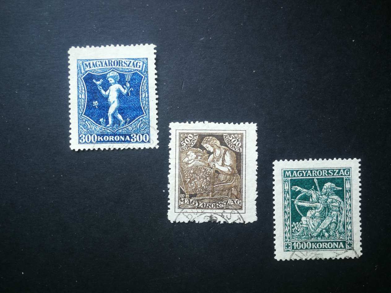 Magyarország 1924 Jótékonyság, pecsételt D