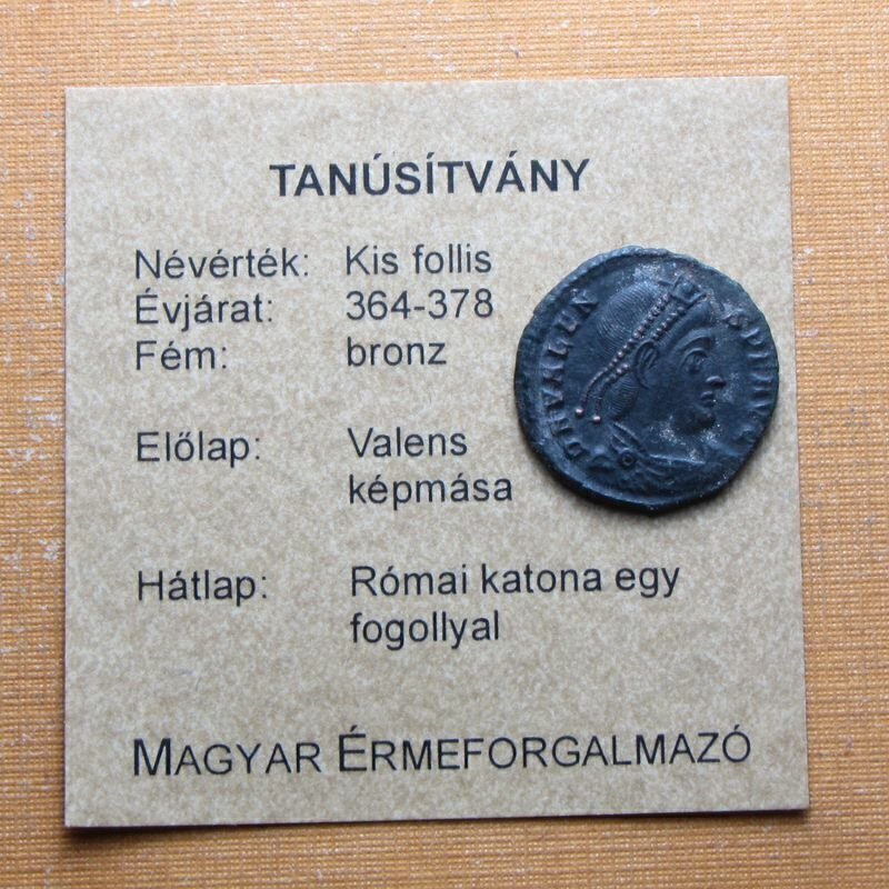 Valens AE3 - tanúsítvánnyal