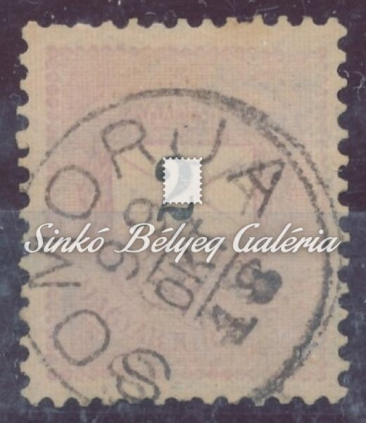 1899. Feketeszámú krajcáros 2kr, SOMORJA