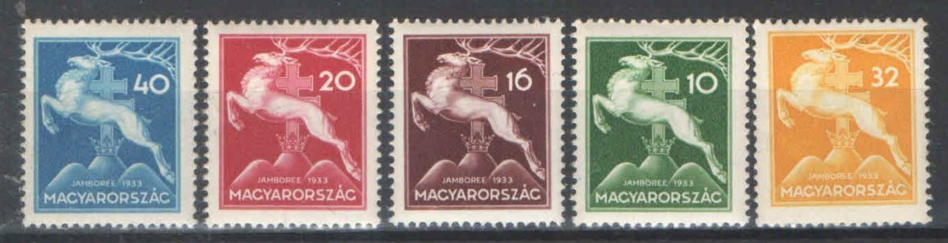1933. Magyarország - Cserkész sor**