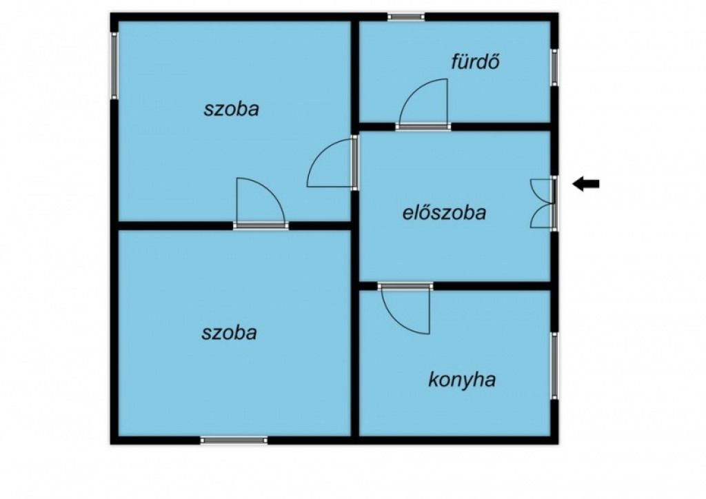 Családi ház Apátfalva