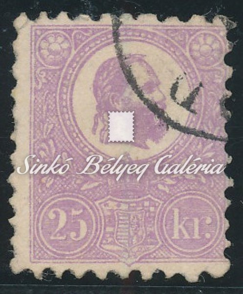 1871. Kőnyomat 25kr