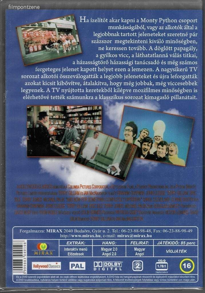 Monty Python - A legjobb jelenetek (DVD) ÚJ! bontatlan (meghosszabbítva ...