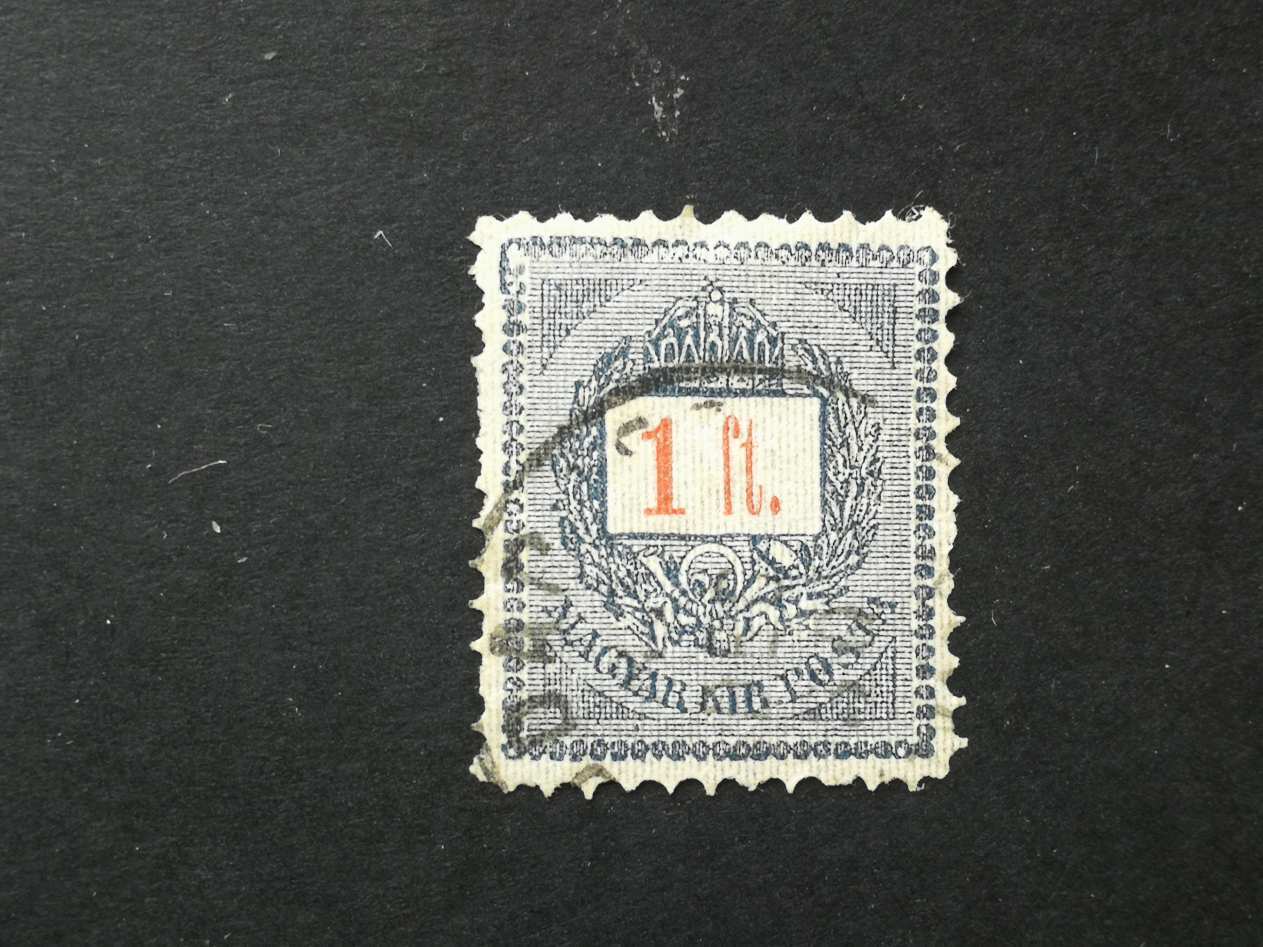 Magyarország 1888 Feketeszámú krajcáros 1 Ft.  D