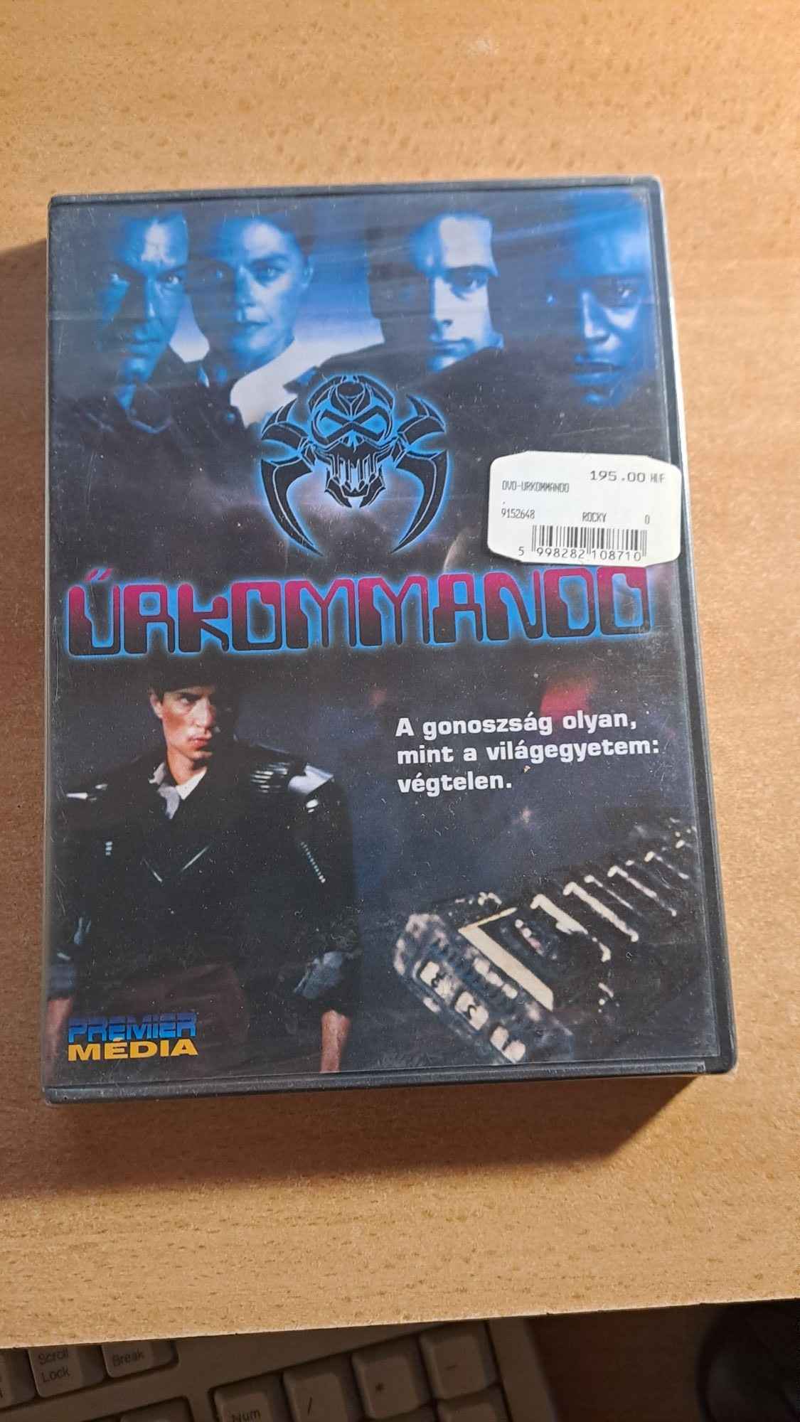 DVD: Űrkommandó /BONTATLAN/ /sci-fi/ (Új hirdetés)