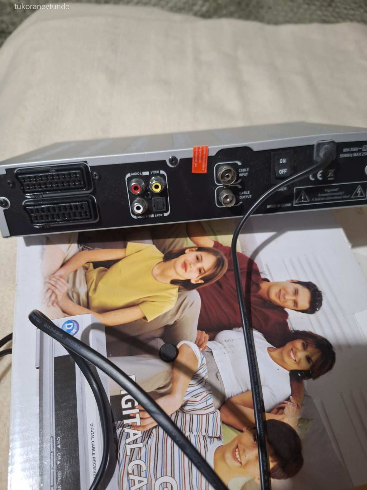 Digital Cable Receiver GCR 370 CX  vevő