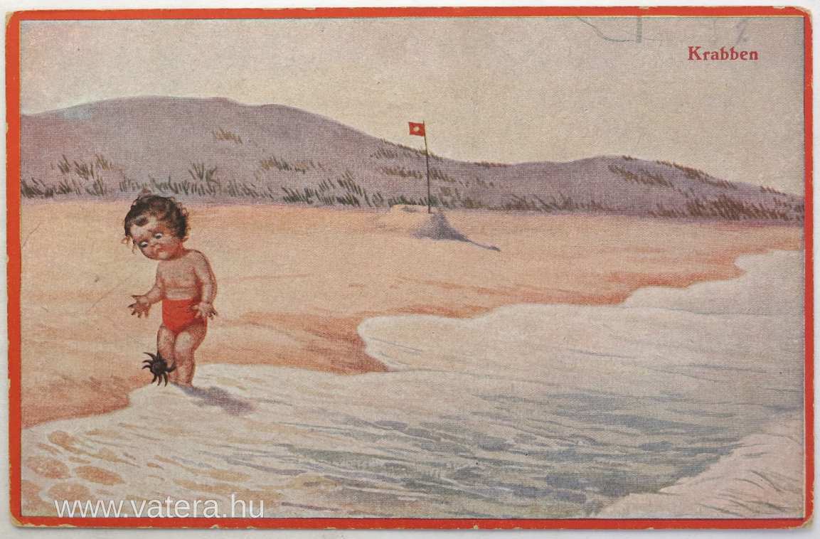 Fürdő életkép humor.