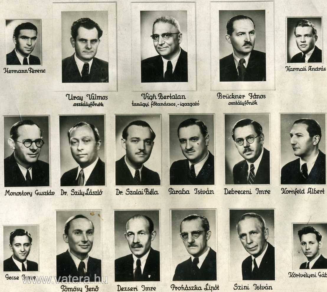 Kandó Elektromos Technikum tabló, 1948