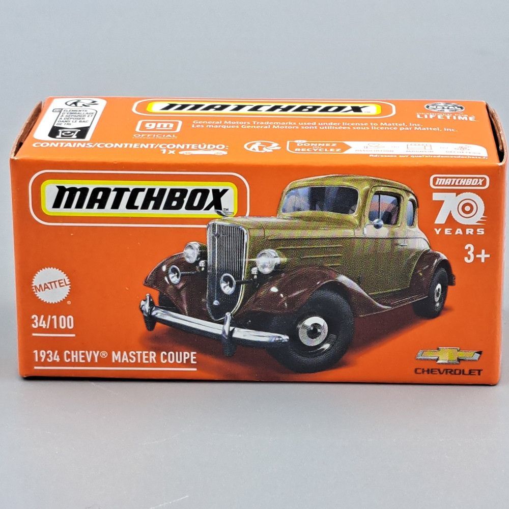 Chevy Master Coupe 1934 Matchbox