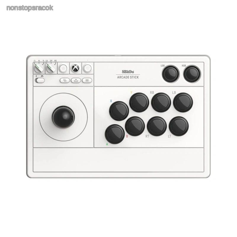 8BitDo Arcade Stick Wireless Gamepad White 298059 Gamepad