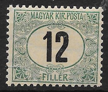 1903 Zöldportó 12 f falcnyomos