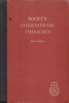Roget's International Thesaurus