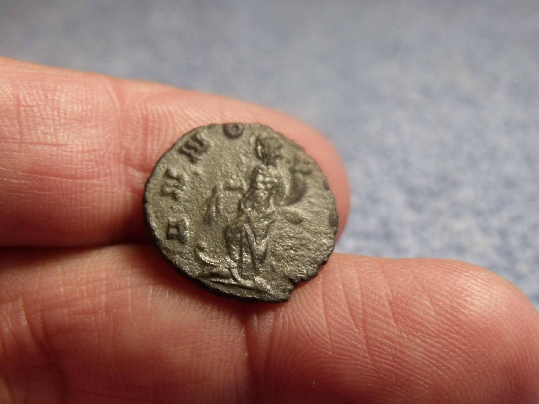 Claudius Góthicus antoninian, antoninianus, anto : nagy lapka - bronz