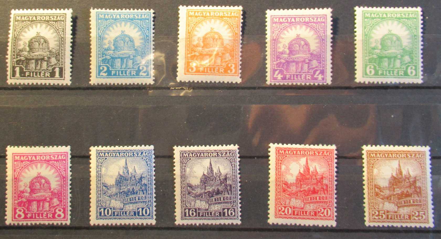 1926 Pengő-fillér B fogazás