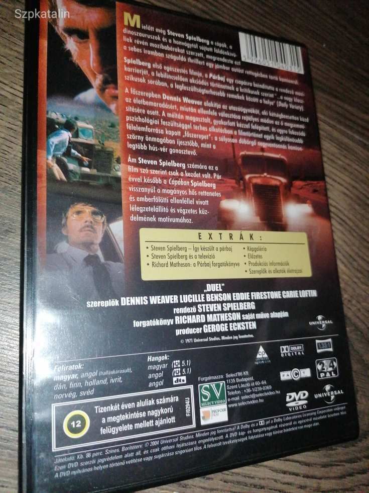 DVD - Párbaj ( Steven Spielberg)
