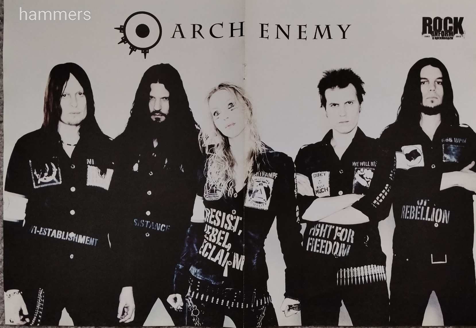 Arch Enemy / The Agonist Poszter
