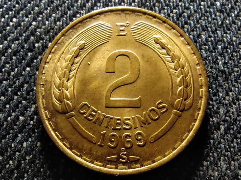 Chile 2 Centésimo 1969 So (id26406)