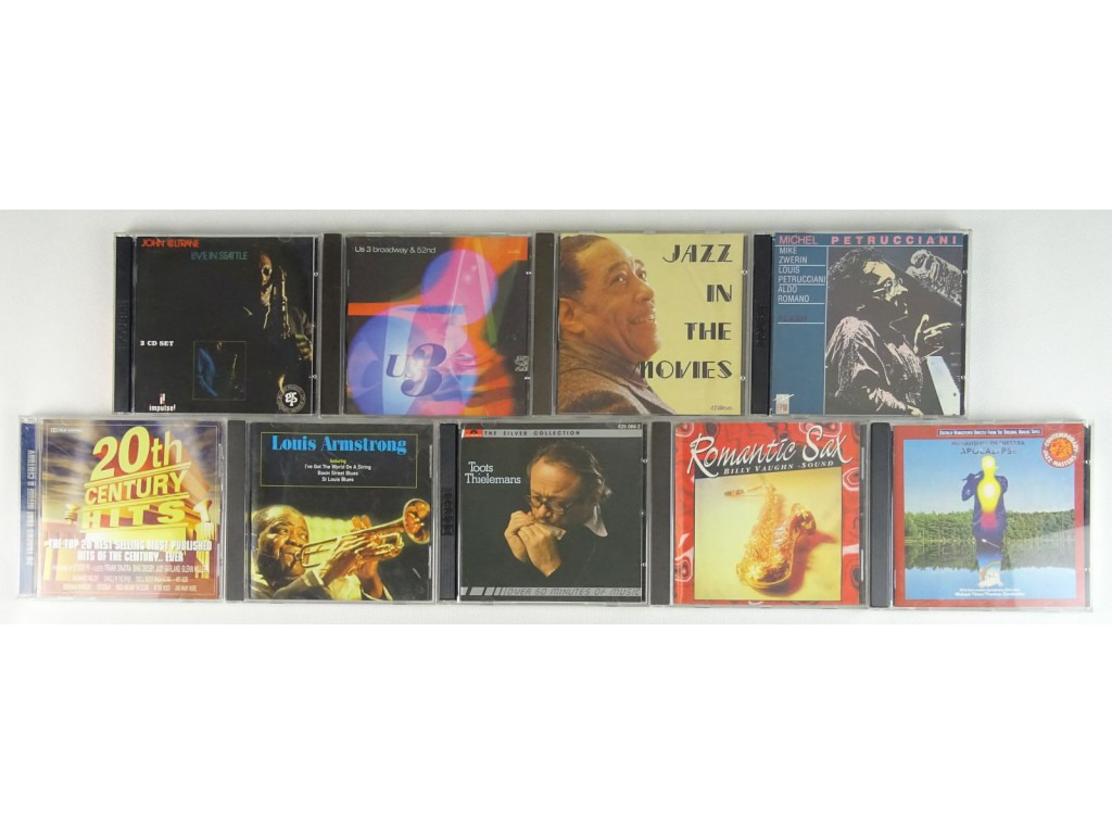 0S759 Jazz CD csomag 9 db