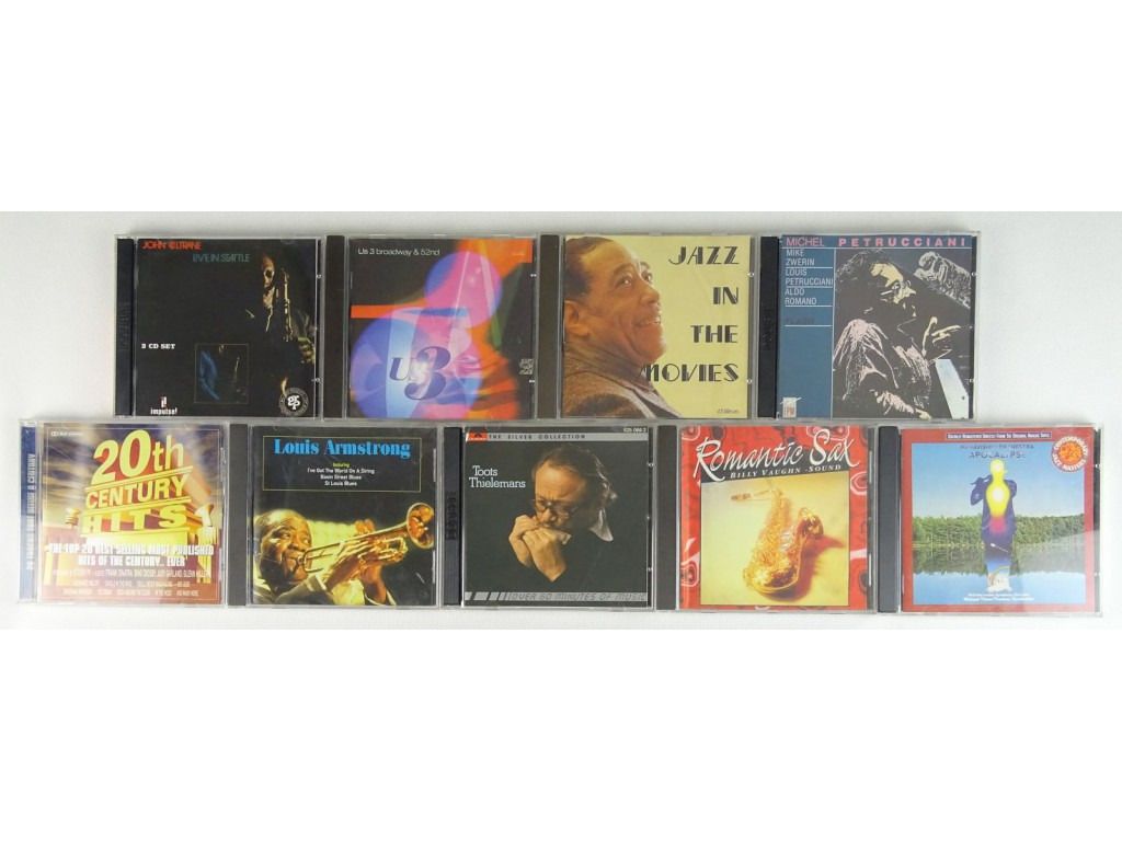 0S759 Jazz CD csomag 9 db