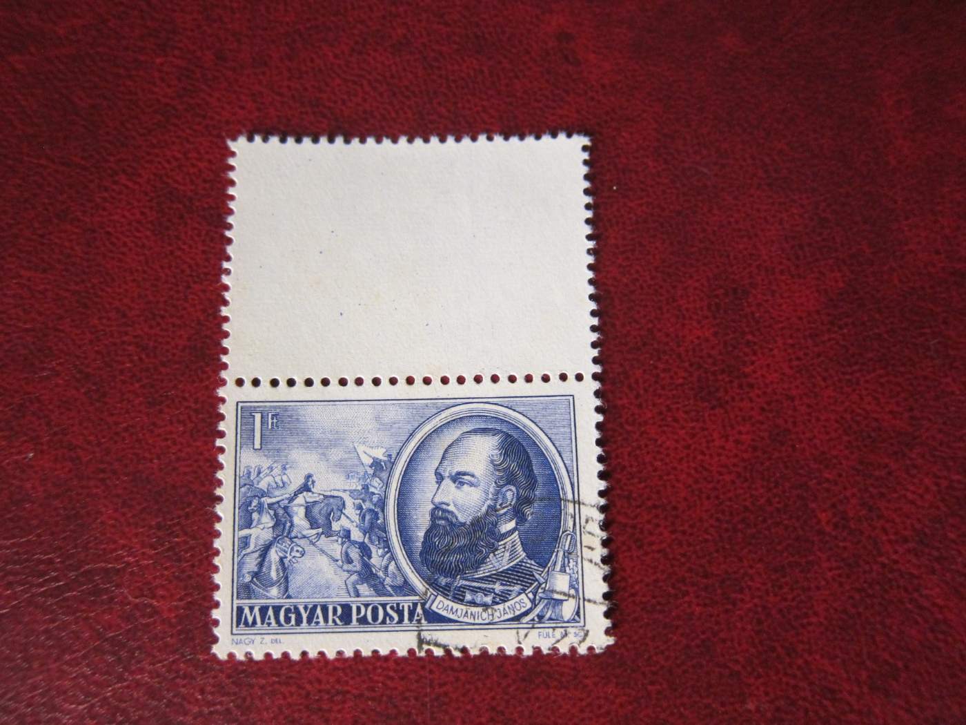 1952 - 1848 as Szabadságharcosok - Felül üres mezővel  -  régi bélyeg