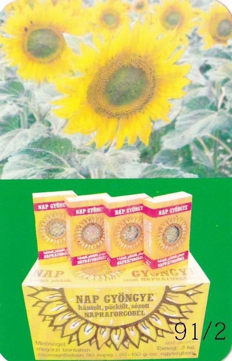 Kártyanaptár 1991/1
