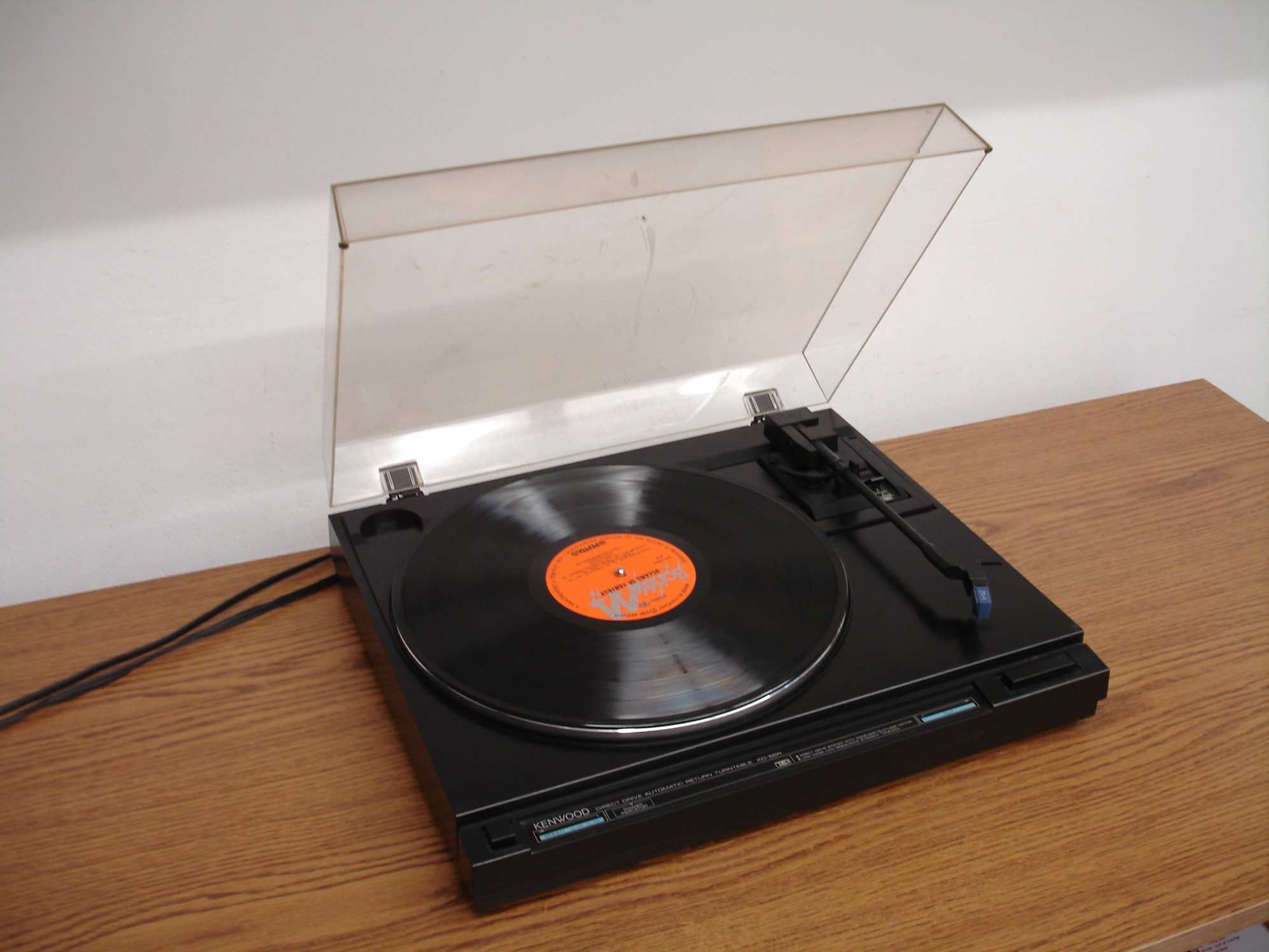 Kenwood KD-55R Direct Drive lemezjátszó bakelit vinyl hifi turntable ...