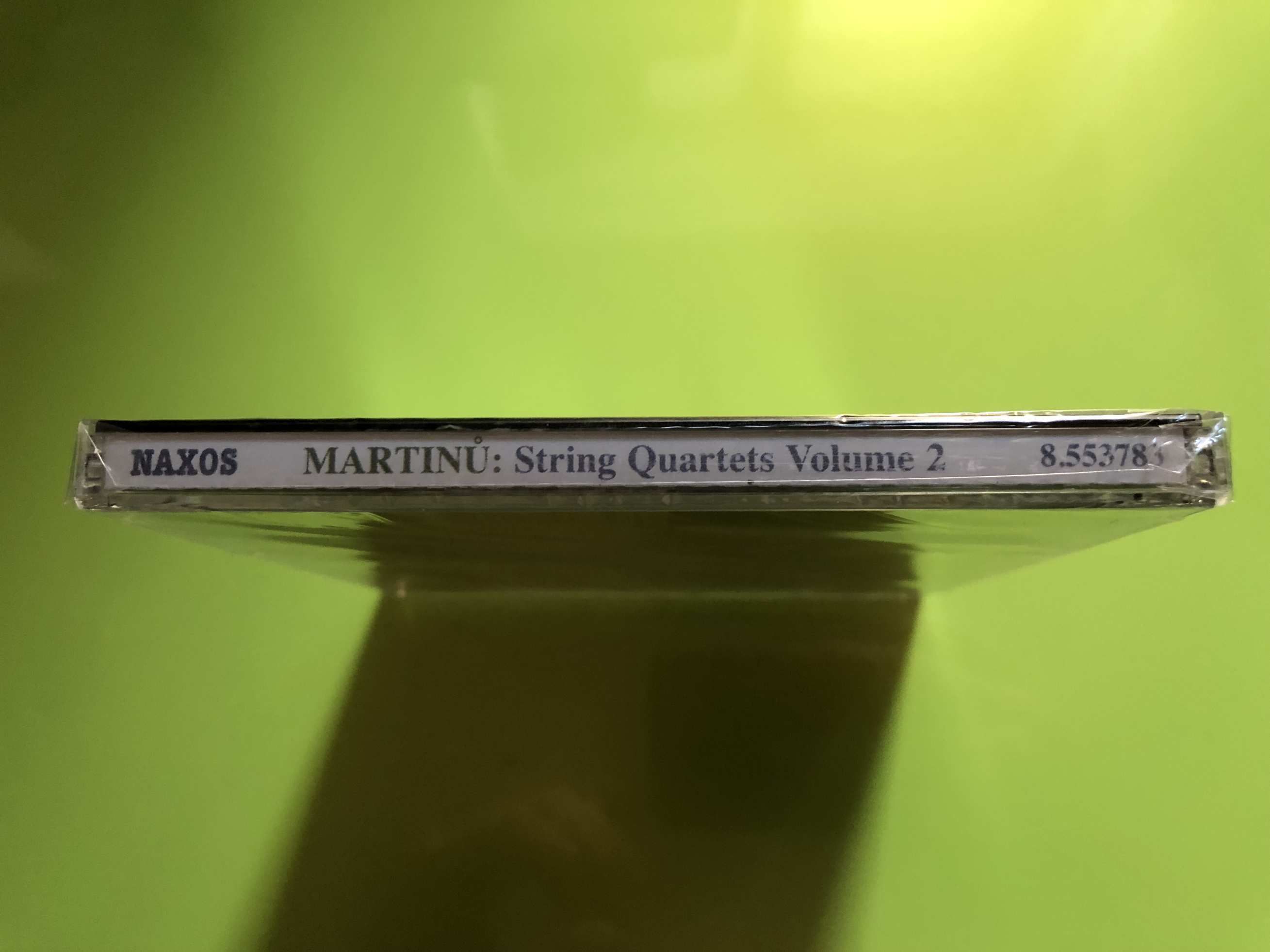 NAXOS Bohuslav Martin&uring; String Quartets Vol. 2 Classical Music CD