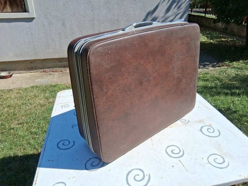 retró Samsonite bőrönd