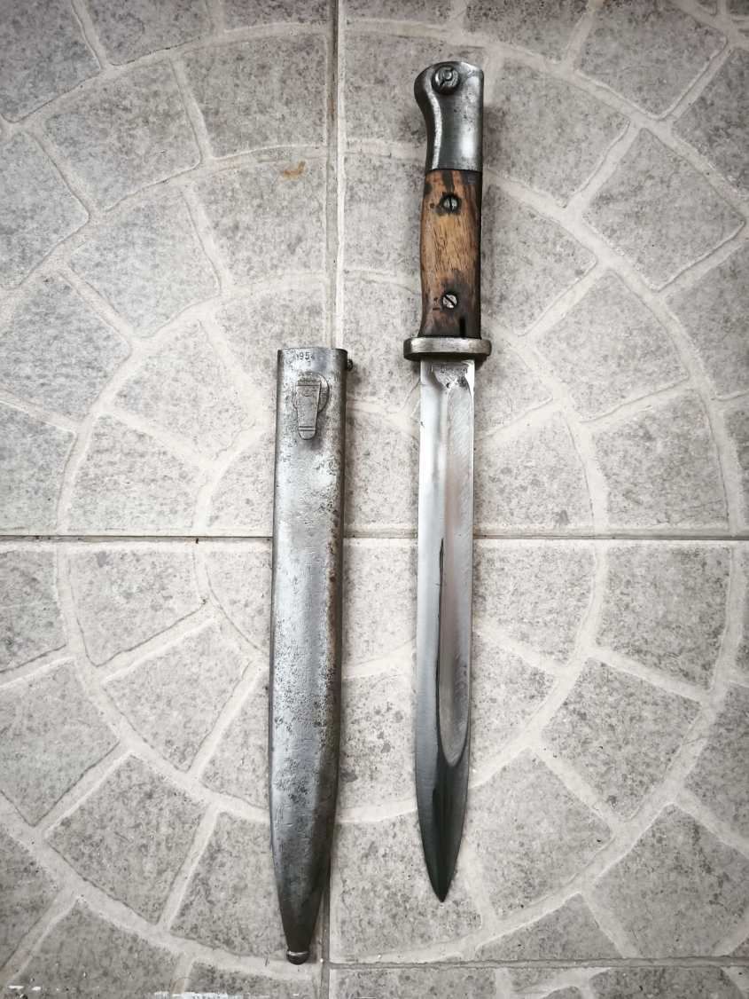 Számazonos Mauser bajonett