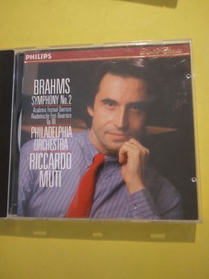 BRAHMS  :  SYMPHONY No. 2     (1989)   CD
