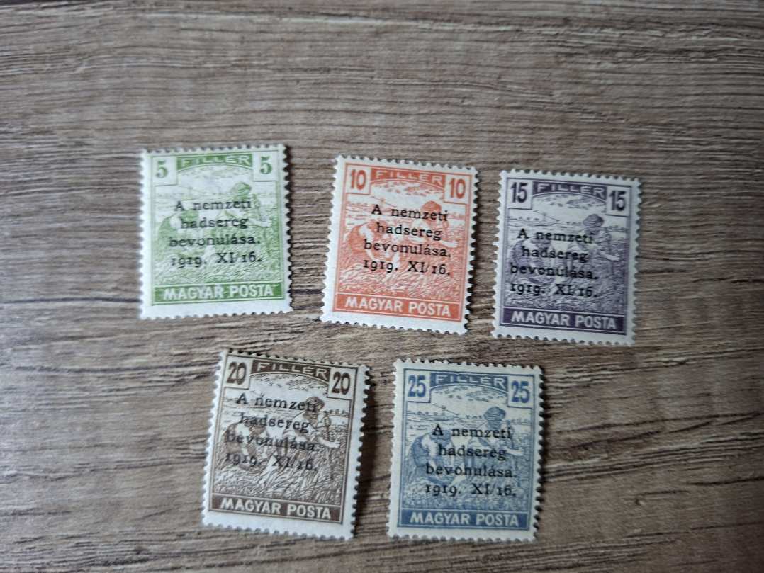 1919. A Nemzeti Hadsereg Bevonulása sor, Kat ára 1 300 Ft