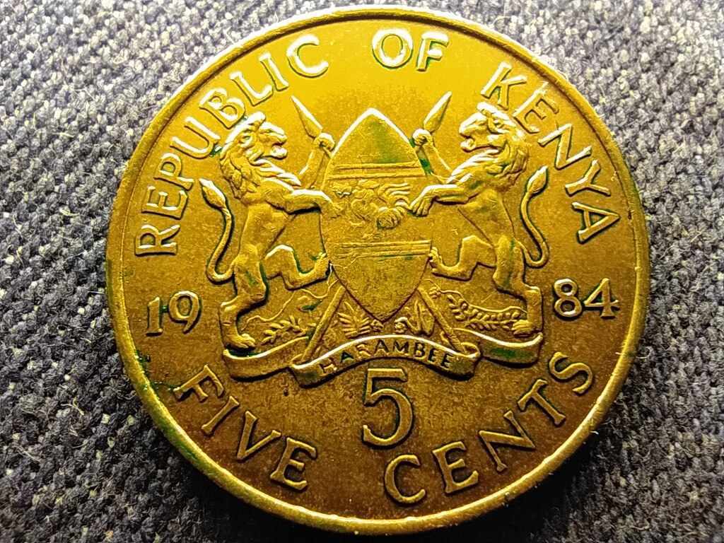 Kenya 5 cent 1984 (id91302)