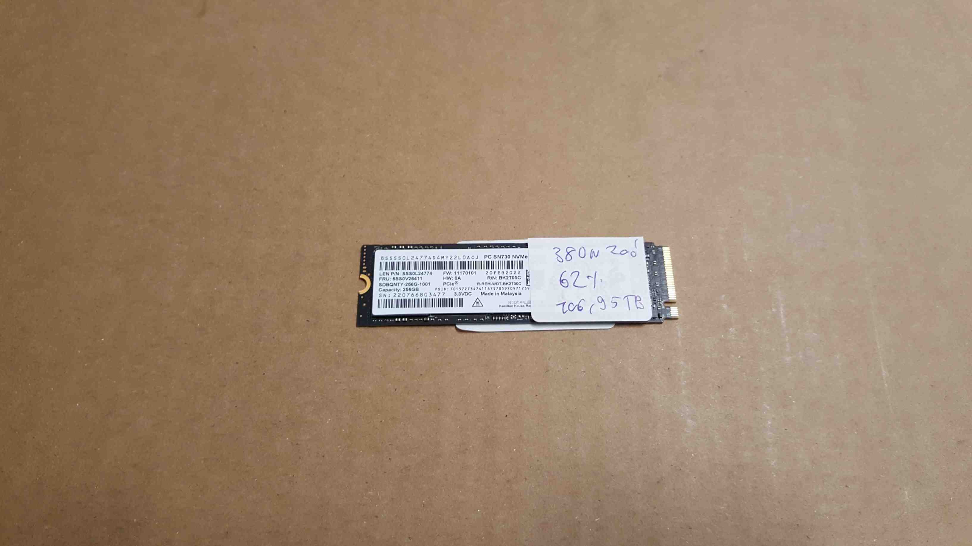 WD SN730 256GB