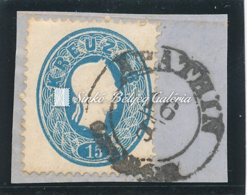 1861. Könyvnyomat dombornyomással / Typography with embossed printing