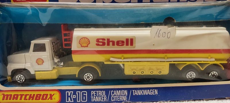 Matchbox---K-16 Petrol Tanker Shell