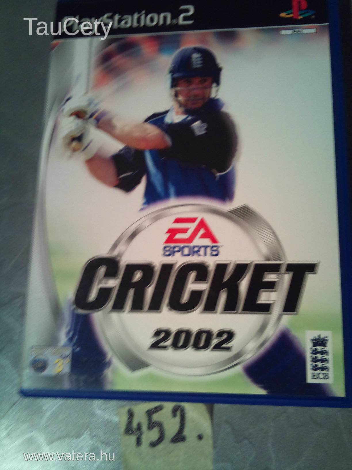PS-2 JÁTÉK: CRICKET 2002 (ANGOLUL)