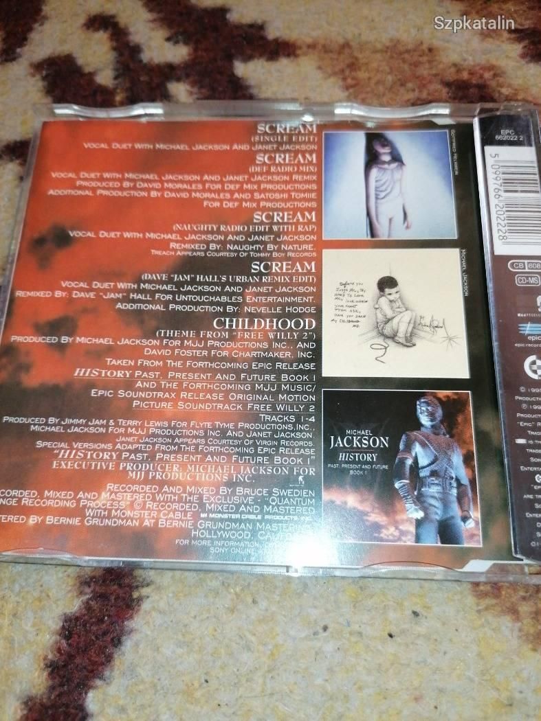 CD - MICHAEL JACKSON - SCREAM