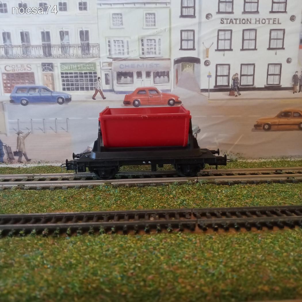 vasútmodell H0 csillekocsi